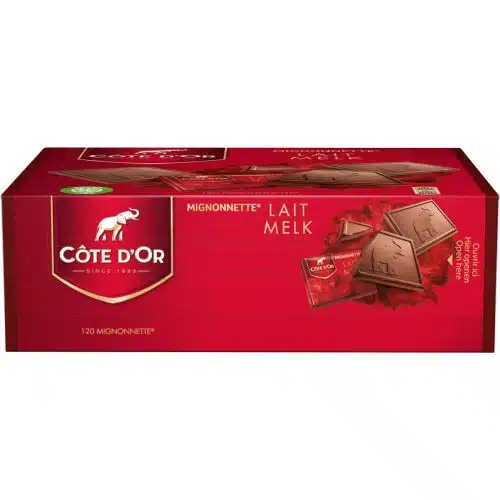 Boite Mignonnette Côte d'Or Lait 120pc