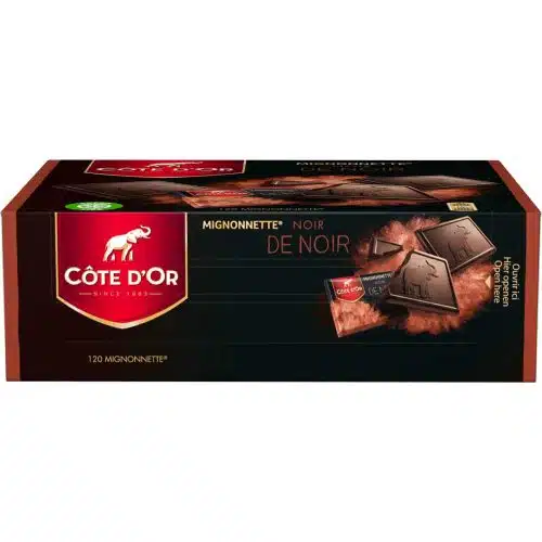 Boite Mignonnette Côte d'Or Noir de Noir 120pc