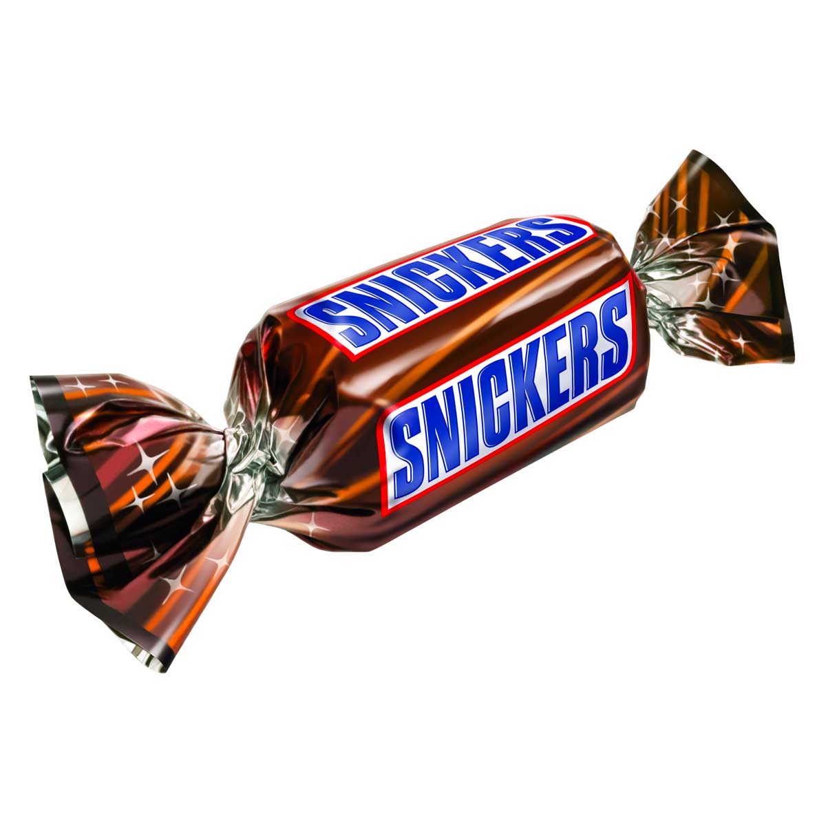 miniatures snickers, bonbons caramel chocolat,produit fin d'année